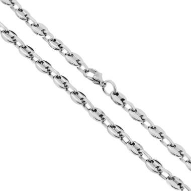 Catena Marinara sezione 6 mm lunghezza cm 55 in ACCIAIO