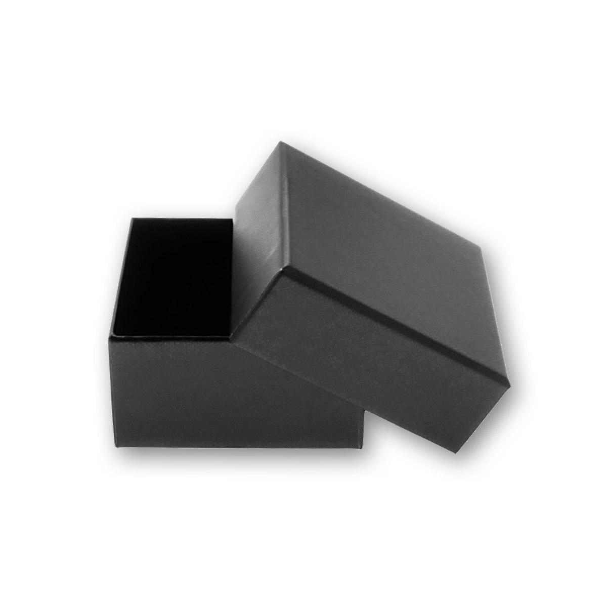 Astuccio multiuso per Gioielli cm 7.3 x 7.3 h 4 colore Nero con Shopper inclusa