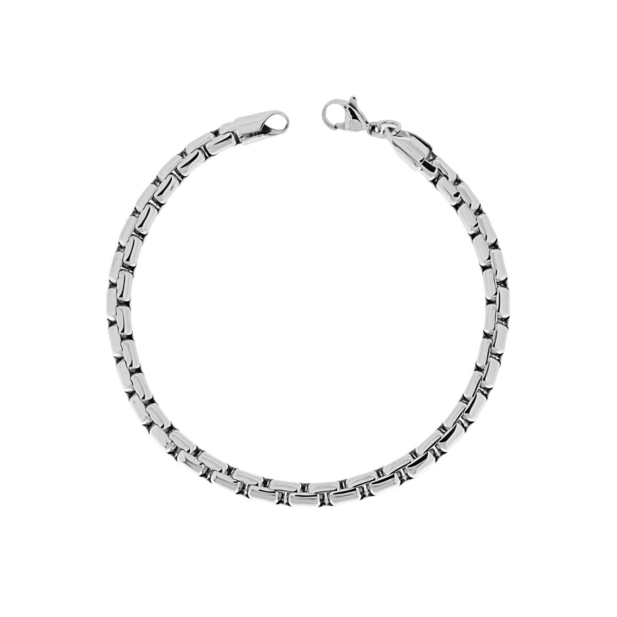 Bracciale Uomo Catena mm 4,8 in ACCIAIO
