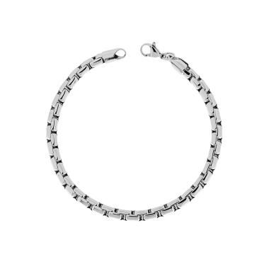 Bracciale Uomo Catena mm 4,8 in ACCIAIO