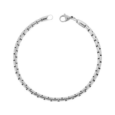 Bracciale Uomo Catena Veneziana mm 3,5 in ACCIAIO