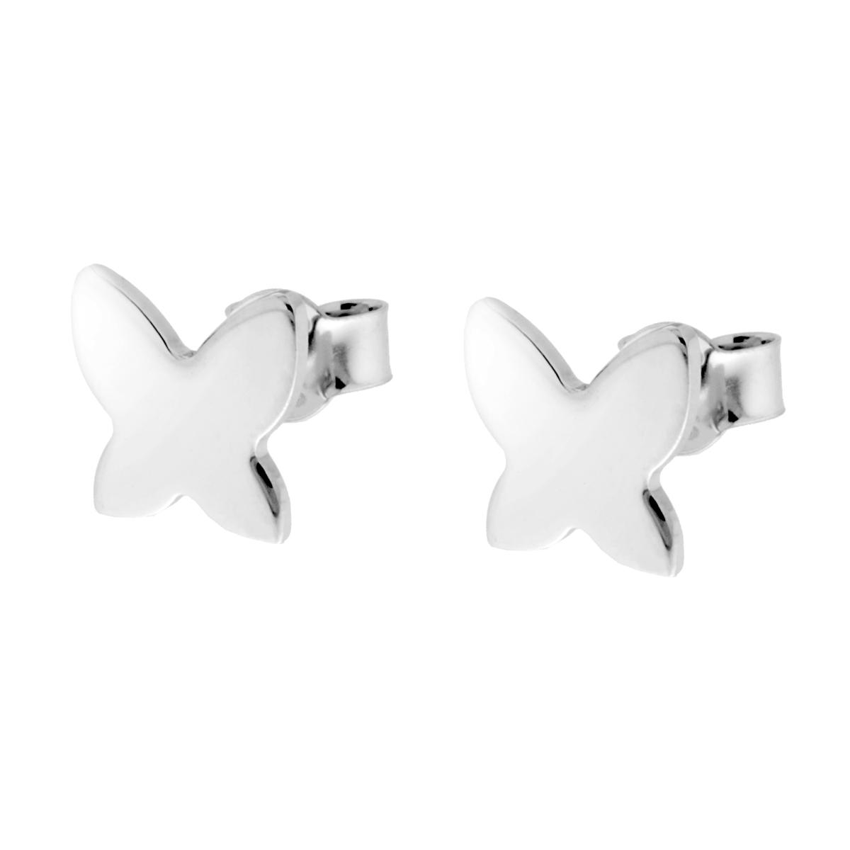 Orecchini Bambina Anallergici - 8 Paia Argento 925, Con Zirconia, Design Farfalla E Cuori - Foto 12