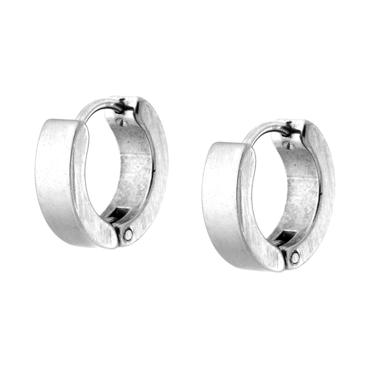 Orecchini Cerchio mm 13 in ACCIAIO