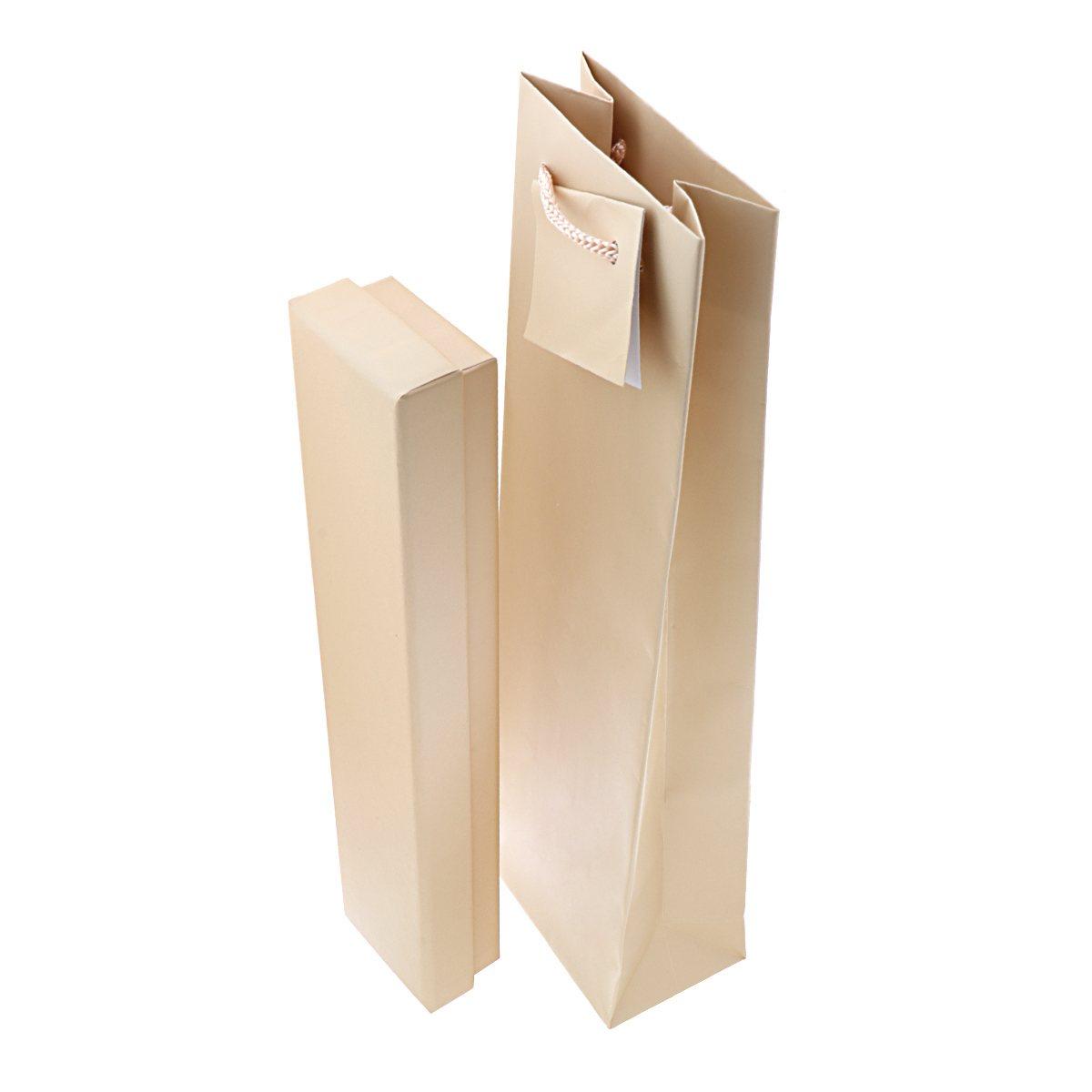 Astuccio per Bracciale cm 4,7 x 23 h 2,9 colore Cipria con Shopper inclusa