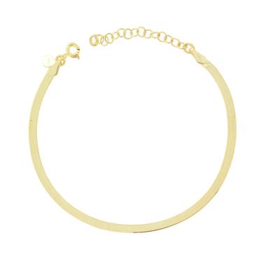 Bracciale Catena Magik mm 2.7 in ARGENTO 925 Galvanica Oro