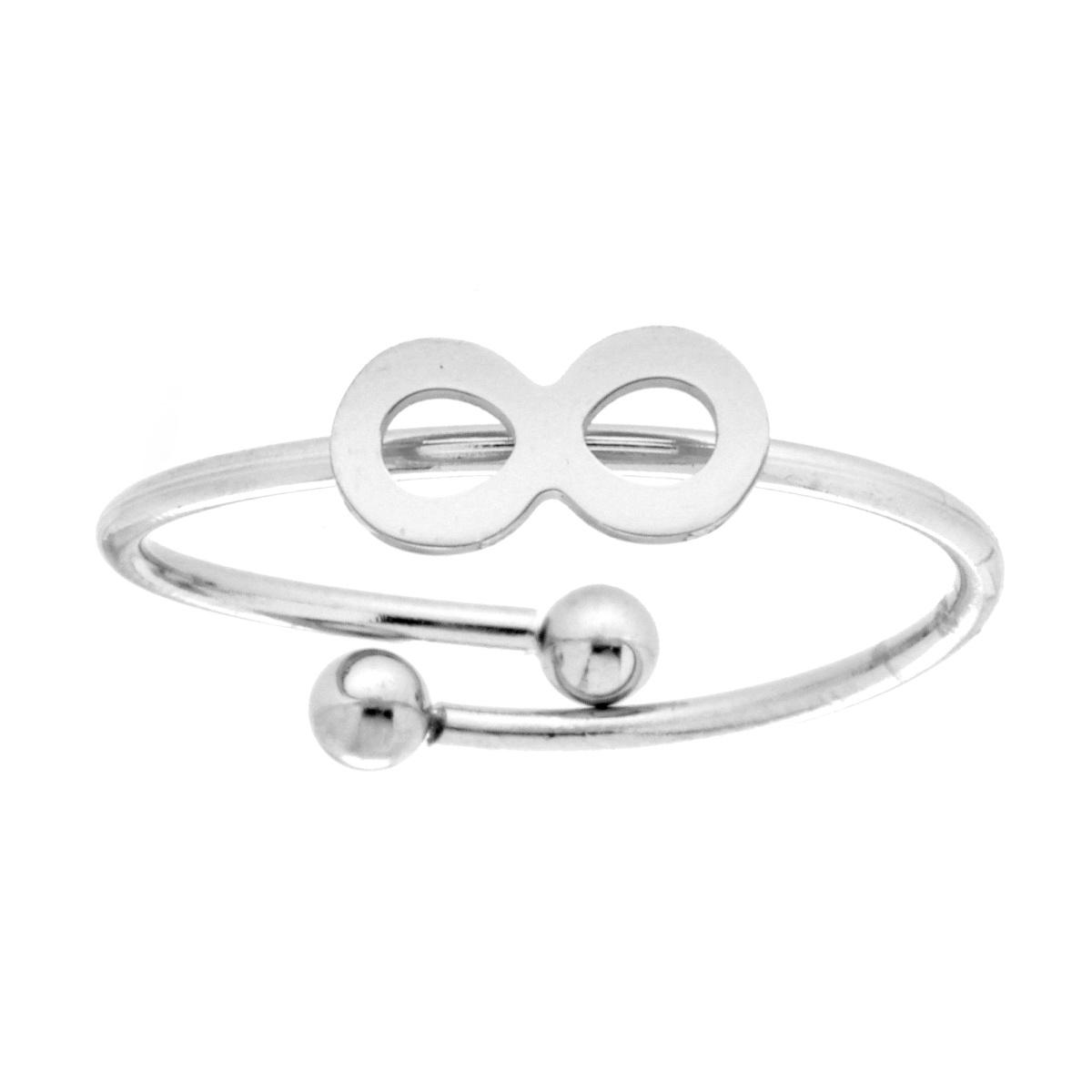 Anello Infinito in ACCIAIO