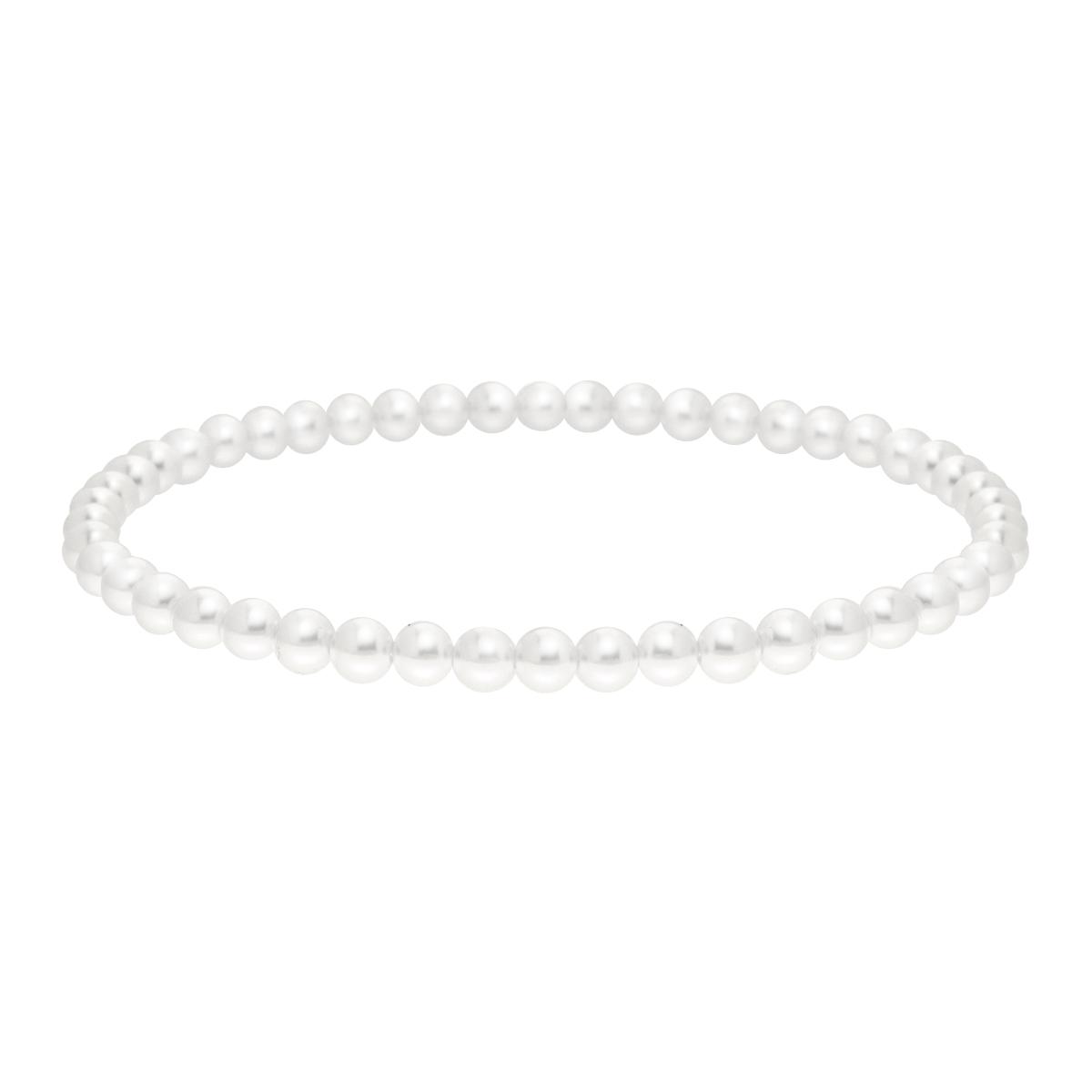 Bracciale elastico con Perle mm 5