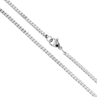 Catena Veneziana sezione mm 2.4 lunghezza cm 60 in ACCIAIO