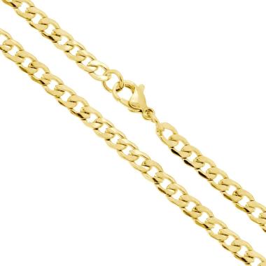 Catena Grumetta sezione mm 4.3 lunghezza cm 55 in ACCIAIO colore Oro