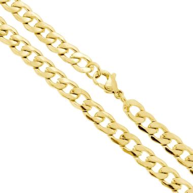 Catena Grumetta sezione mm 6.3 lunghezza cm 55 in ACCIAIO colore Oro