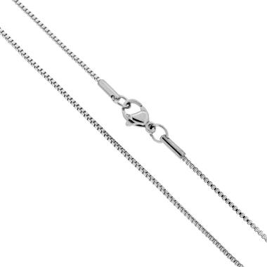 Catena Veneziana sezione mm 1.2 lunghezza cm 50 in ACCIAIO