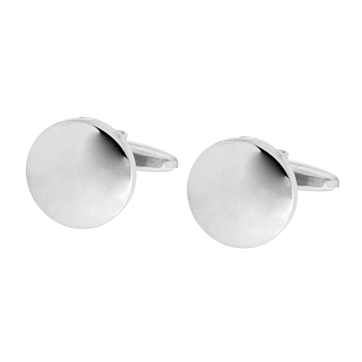 Accessori Gemelli Tondi in ACCIAIO