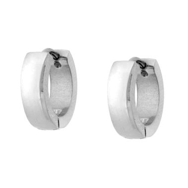 Orecchini Cerchio mm 13 in ACCIAIO