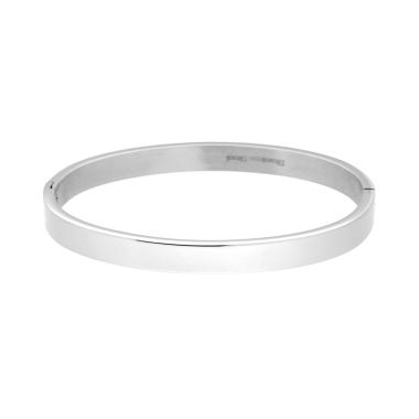 Bracciale Rigido modello Schiava Fascia mm 6 in ACCIAIO
