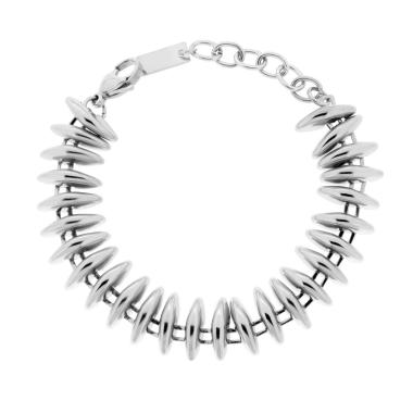 Bracciale Catena Spina di Pesce in ACCIAIO