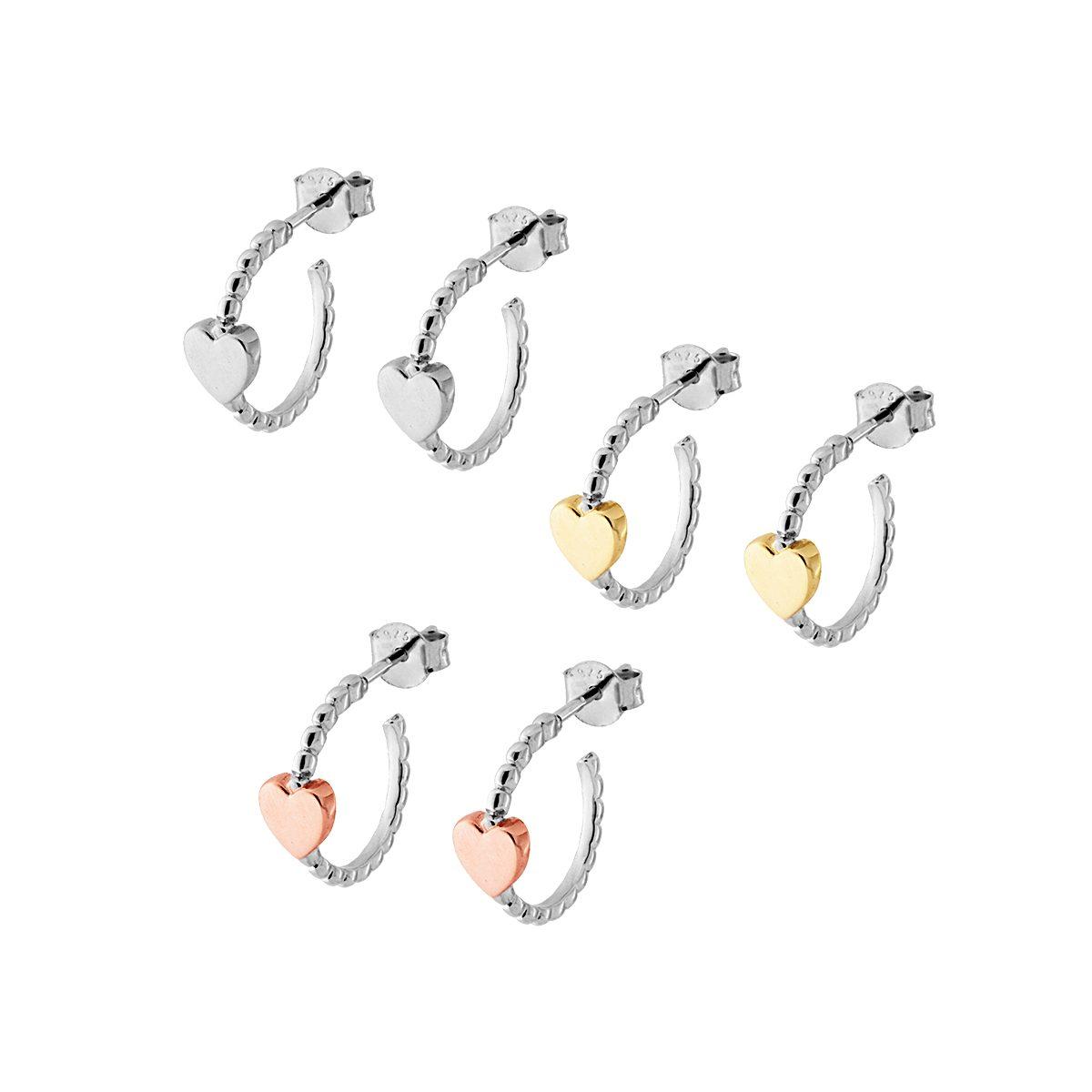 Orecchini Cerchio In Argento 925 Con Zirconi - Creole Diametro 1.2cm Per Donna, Regalo Elegante E Moderno